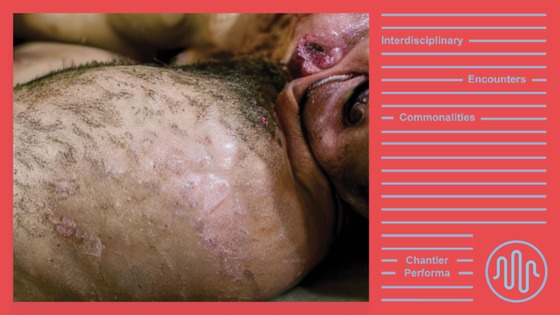A mass of human skin generated by AI